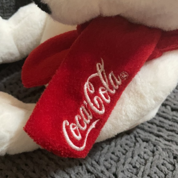 Coca Cola Polar Bear Stuffed Toy - Picture 2 of 9